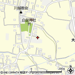 埼玉県川越市大袋264-1周辺の地図