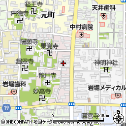 上坂建築事務所周辺の地図