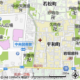 福井県越前市平和町4-27周辺の地図