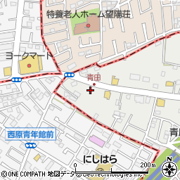 道とん堀流山青田店周辺の地図