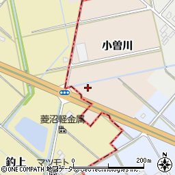 埼玉県越谷市小曽川1102周辺の地図