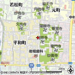 福井県越前市平和町7-8周辺の地図