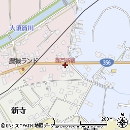森戸新宿周辺の地図
