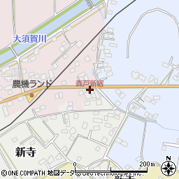 森戸新宿周辺の地図