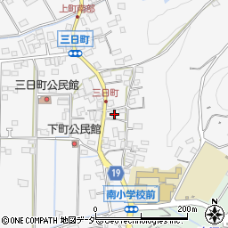 長野県上伊那郡箕輪町三日町1541周辺の地図