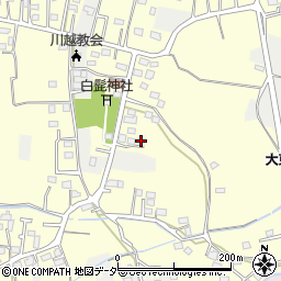 埼玉県川越市大袋264-2周辺の地図