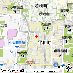 福井県越前市平和町4-3周辺の地図