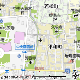 福井県越前市平和町4-29周辺の地図