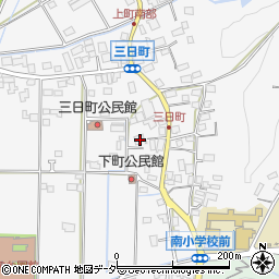 長野県上伊那郡箕輪町三日町1573周辺の地図