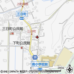 長野県上伊那郡箕輪町三日町1542周辺の地図