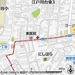 ニチイケアセンター　江戸川台周辺の地図