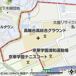 埼玉県さいたま市浦和区大原5丁目周辺の地図