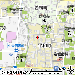 福井県越前市平和町4-2周辺の地図