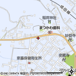 千葉県香取市佐原ホ209周辺の地図