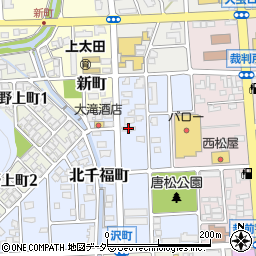 大沢コーポ周辺の地図