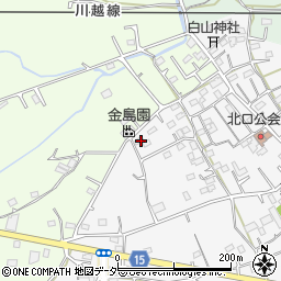 埼玉県日高市女影1754-1周辺の地図