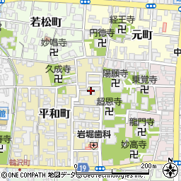 福井県越前市平和町7-24周辺の地図