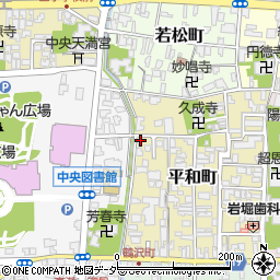 福井県越前市平和町4-32周辺の地図