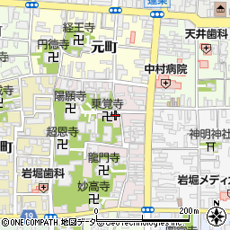 奥野呉服店周辺の地図