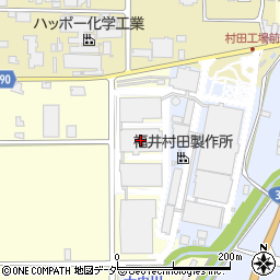 福井村田製作所周辺の地図