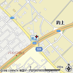 埼玉県さいたま市岩槻区釣上651-4周辺の地図