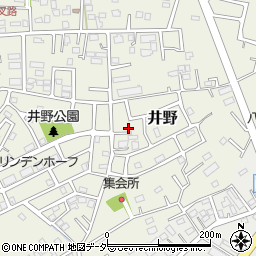 茨城県取手市井野3470周辺の地図