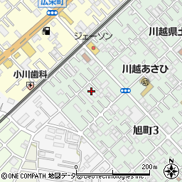 コーポ旭町壱番館周辺の地図