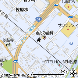 千葉県香取市佐原ホ1252周辺の地図