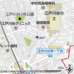 株式会社京北スーパー　江戸川台店周辺の地図
