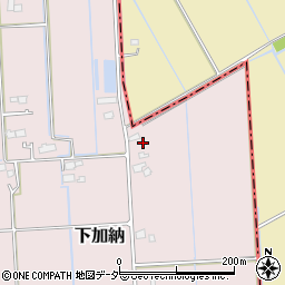 茨城県稲敷郡河内町下加納2785周辺の地図