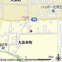 福井県越前市大虫本町17周辺の地図
