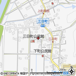 長野県上伊那郡箕輪町三日町1620周辺の地図