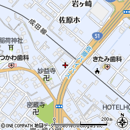 千葉県香取市佐原ホ1167-2周辺の地図