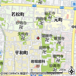 福井県越前市平和町7-30周辺の地図