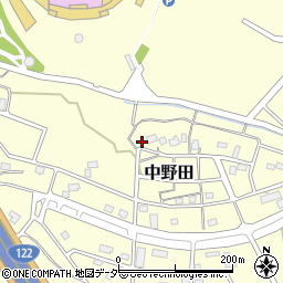 埼玉県さいたま市緑区中野田周辺の地図