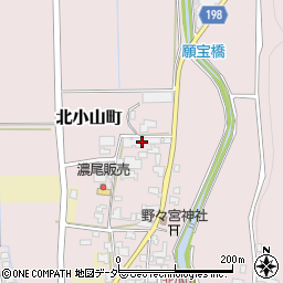 石川製紙武生工場周辺の地図