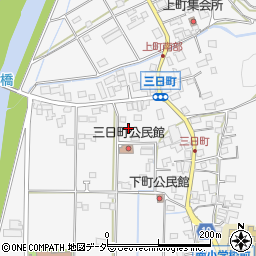 長野県上伊那郡箕輪町三日町1619周辺の地図