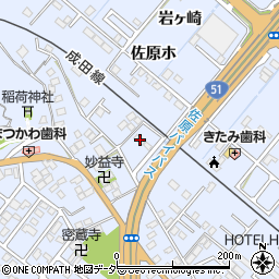 千葉県香取市佐原ホ1167周辺の地図
