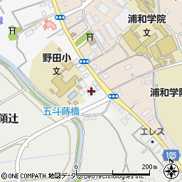 埼玉県さいたま市緑区上野田10周辺の地図