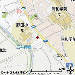埼玉県さいたま市緑区上野田9周辺の地図
