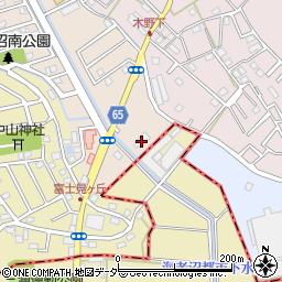 東新井ポンプ場周辺の地図