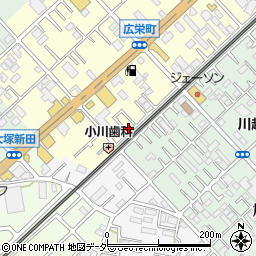 埼玉県川越市広栄町6-3周辺の地図
