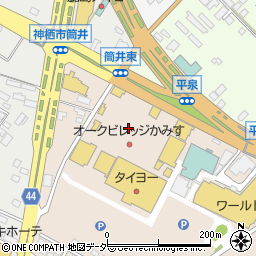 ジーユー鹿島神栖店駐車場周辺の地図