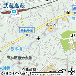 大沢洋品店周辺の地図
