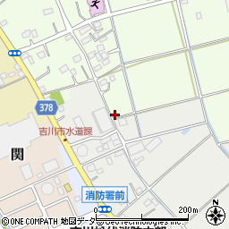 埼玉県吉川市上笹塚1丁目136周辺の地図