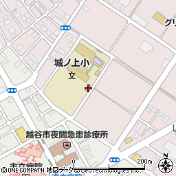 埼玉県越谷市増林6104周辺の地図