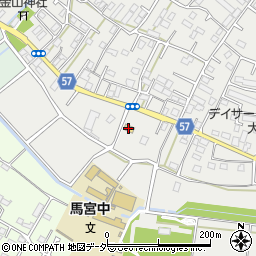 セブンイレブンさいたま佐知川店周辺の地図