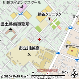 埼玉県川越市旭町2丁目5-17周辺の地図