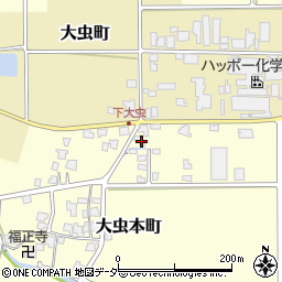 福井県越前市大虫本町13-3周辺の地図