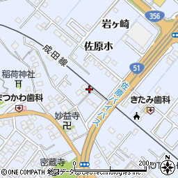 千葉県香取市佐原ホ481周辺の地図